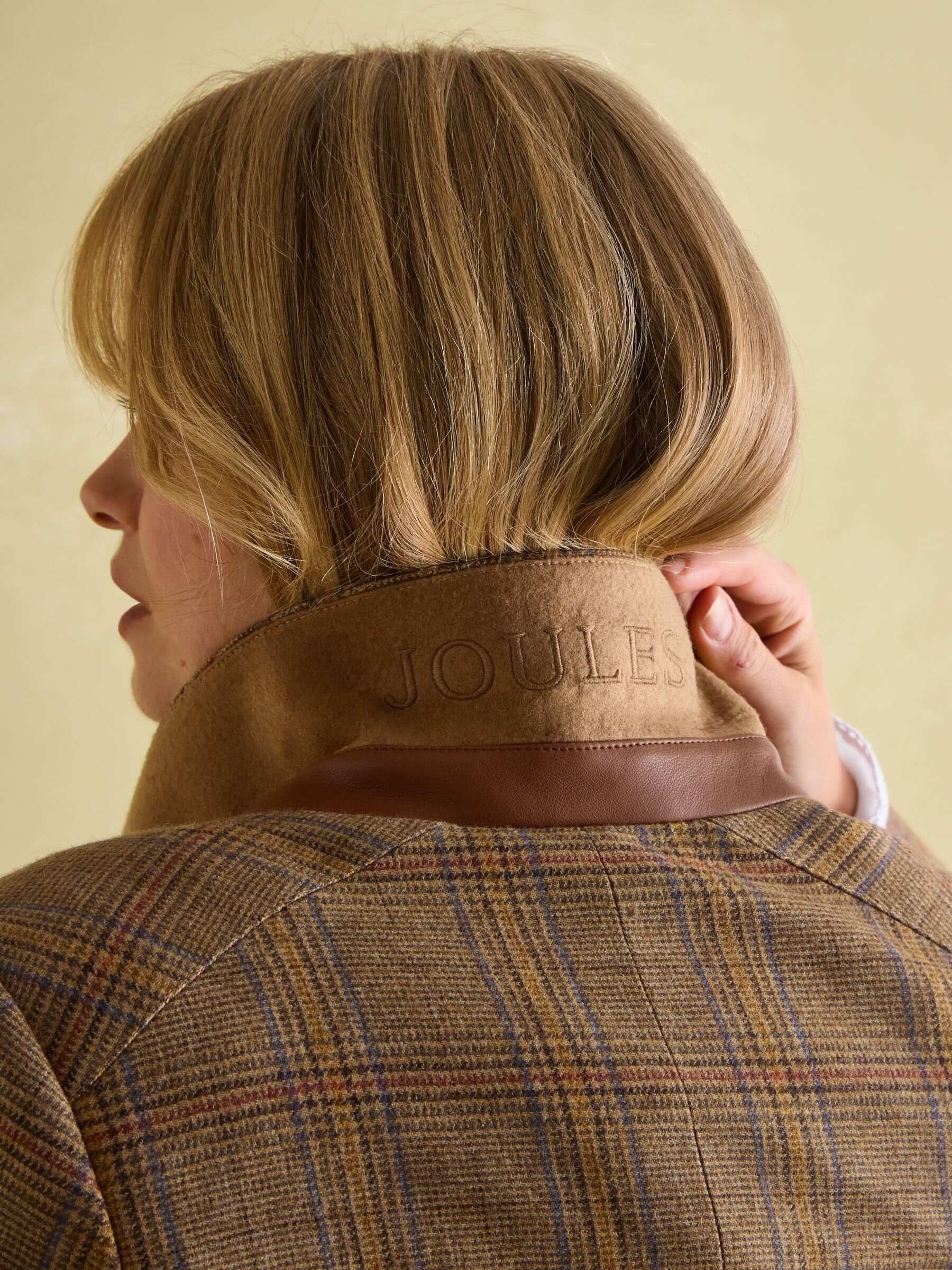 Foxley Brown Check Tweed Suit Blazer