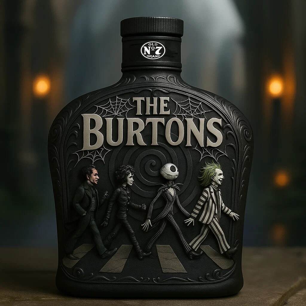 The Burtons Whisky Bottle