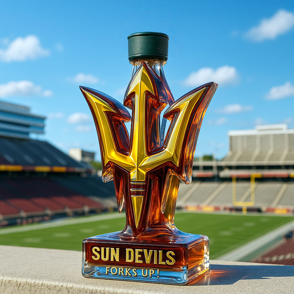 Arizona State Sun Devils Limited-Edition Whiskey Bottle