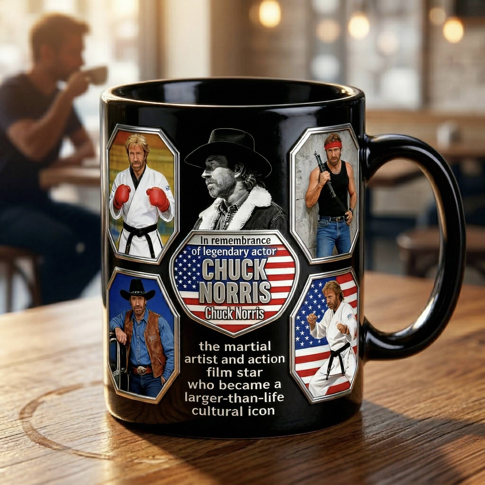 Chuck Norris Larger-Than-Life Icon Mug