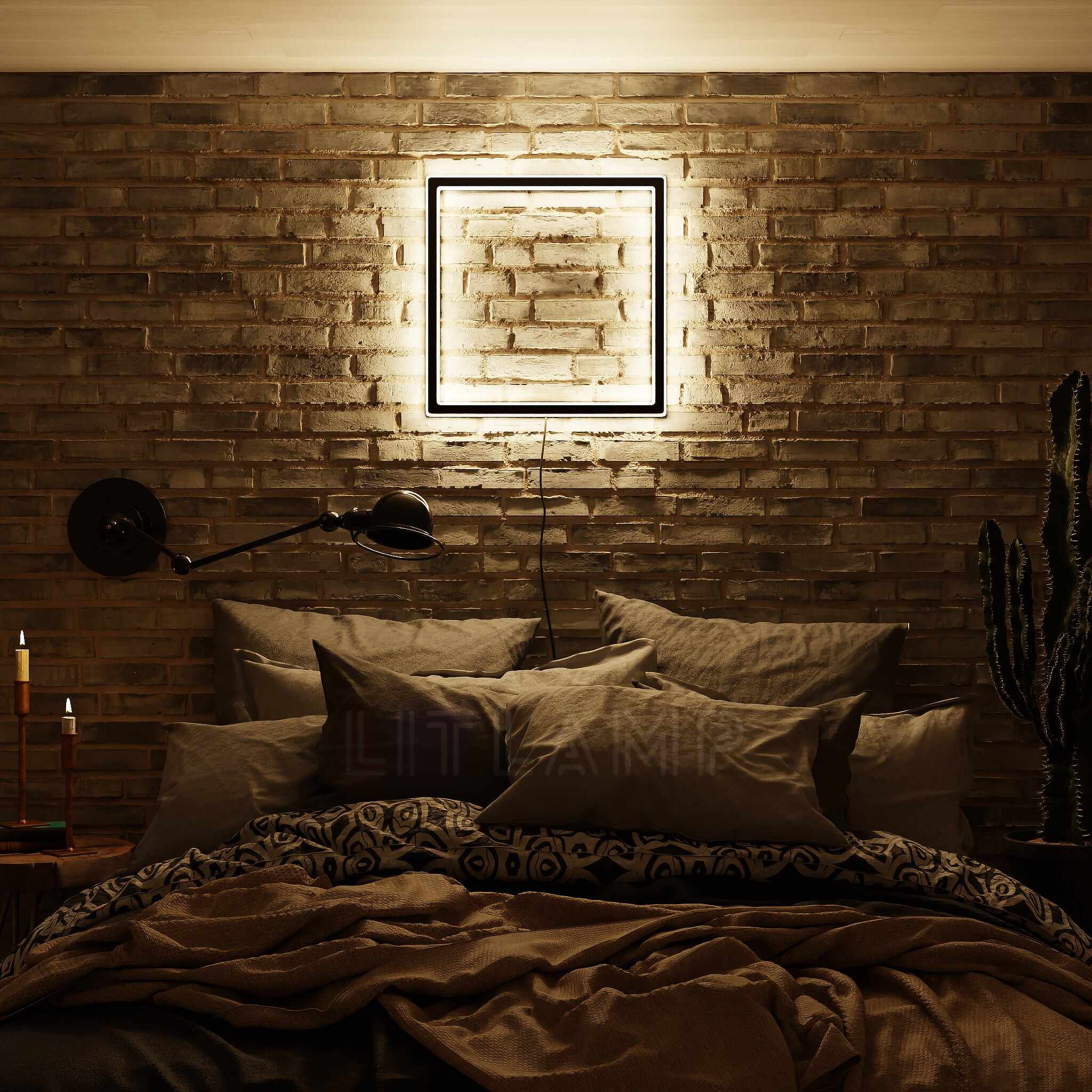 LED Color Changing Wall Lamp