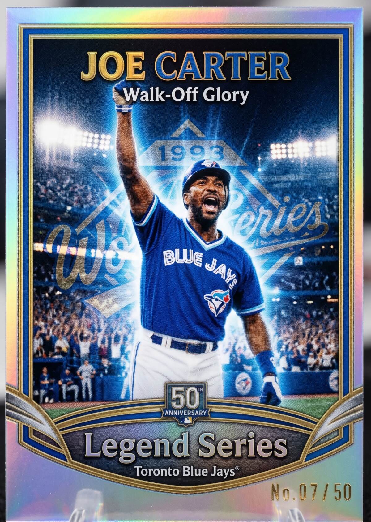 2026 Toronto Blue Jays 50th Anniversary Trading Cards Hobby Box