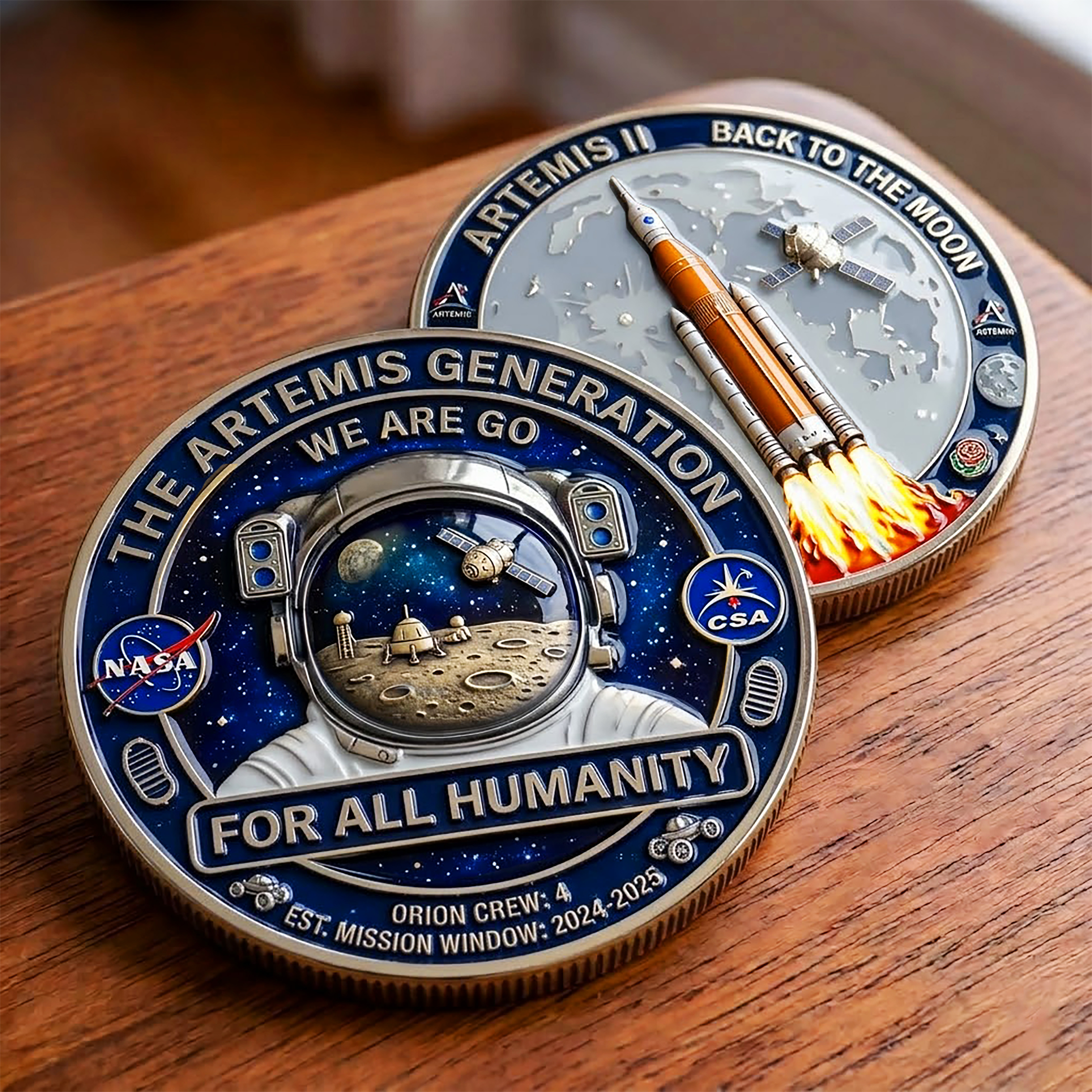 🌕Artemis Generation Commemorative Coin