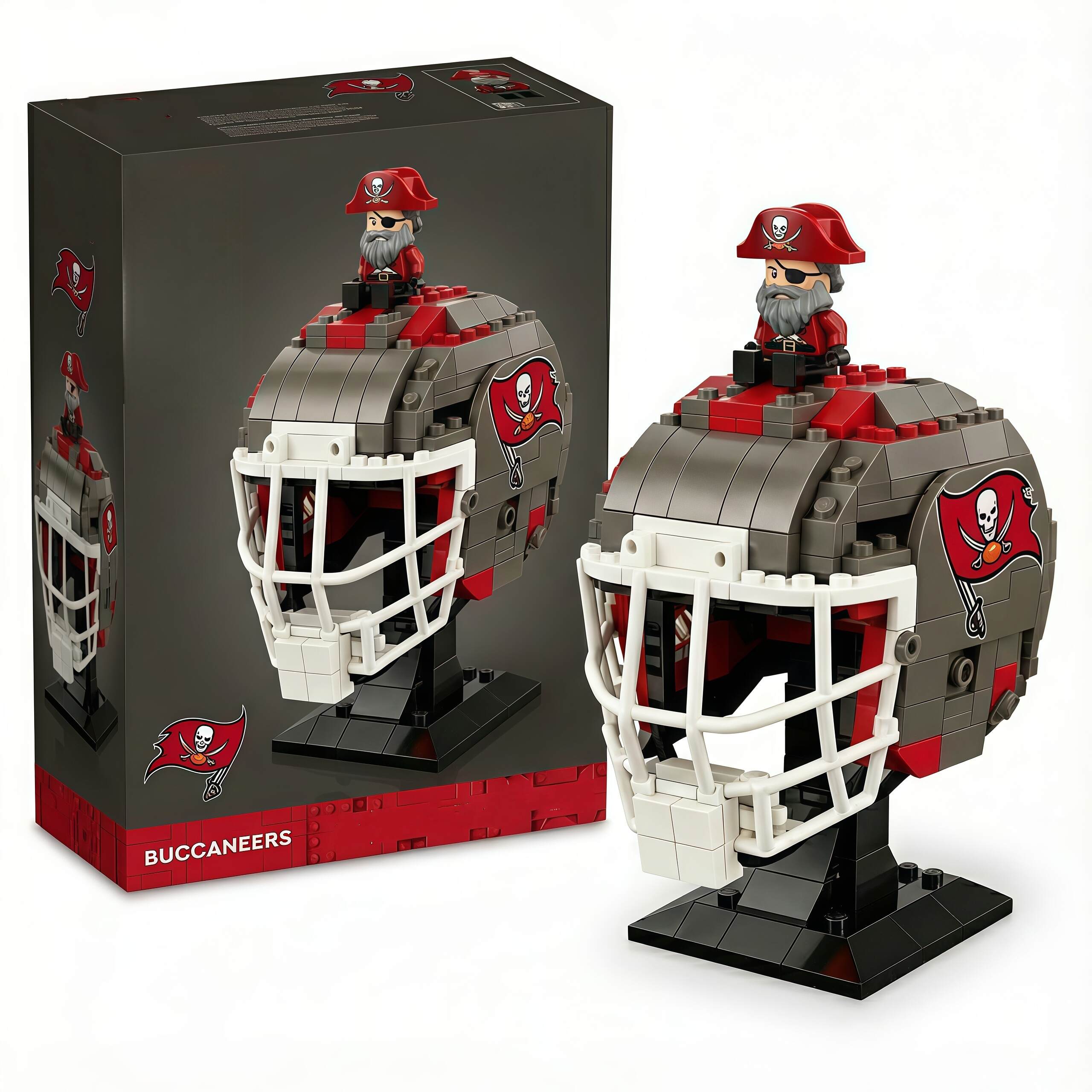 American Pro Football Brick Helmet Collector Brick Set