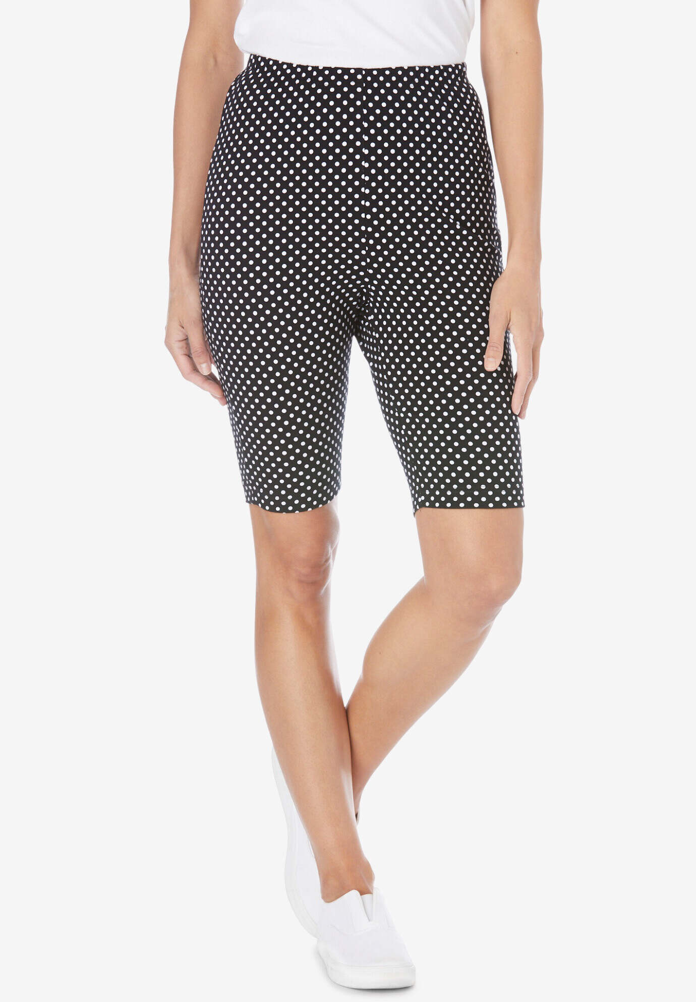 Stretch Cotton Bike Short