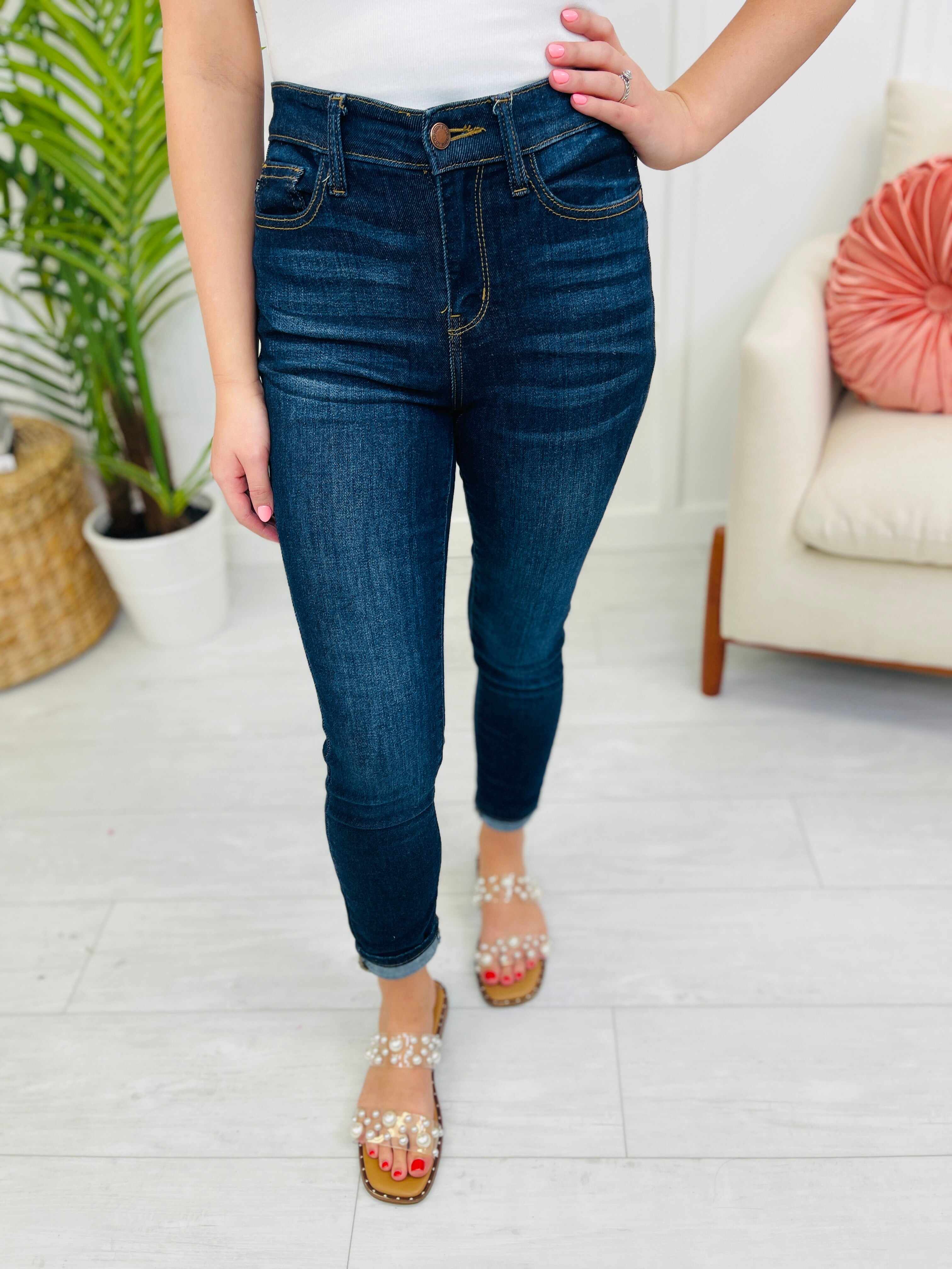 Restock! BEST SELLER! PLUS/REG The Holy Grail of Nondistressed Skinny Jeans