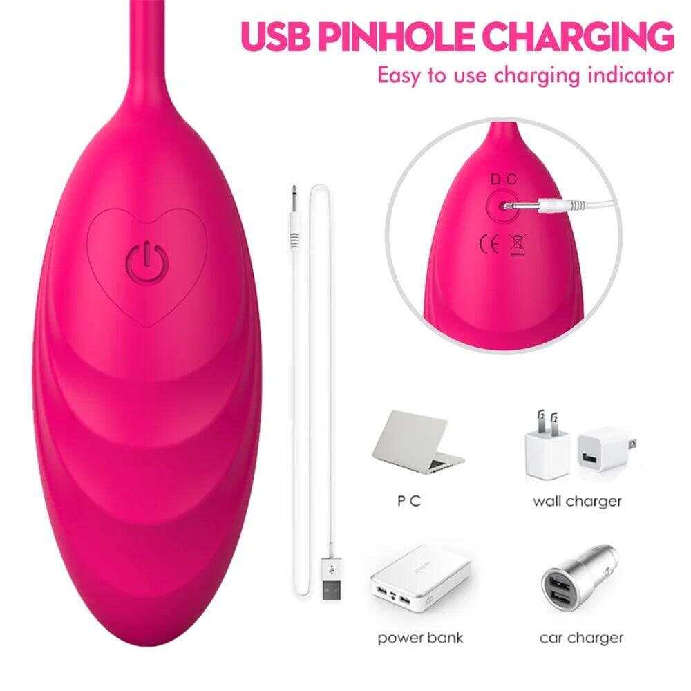 Wireless Remote Control Vibrating Egg: Clitoral Stimulator for Women