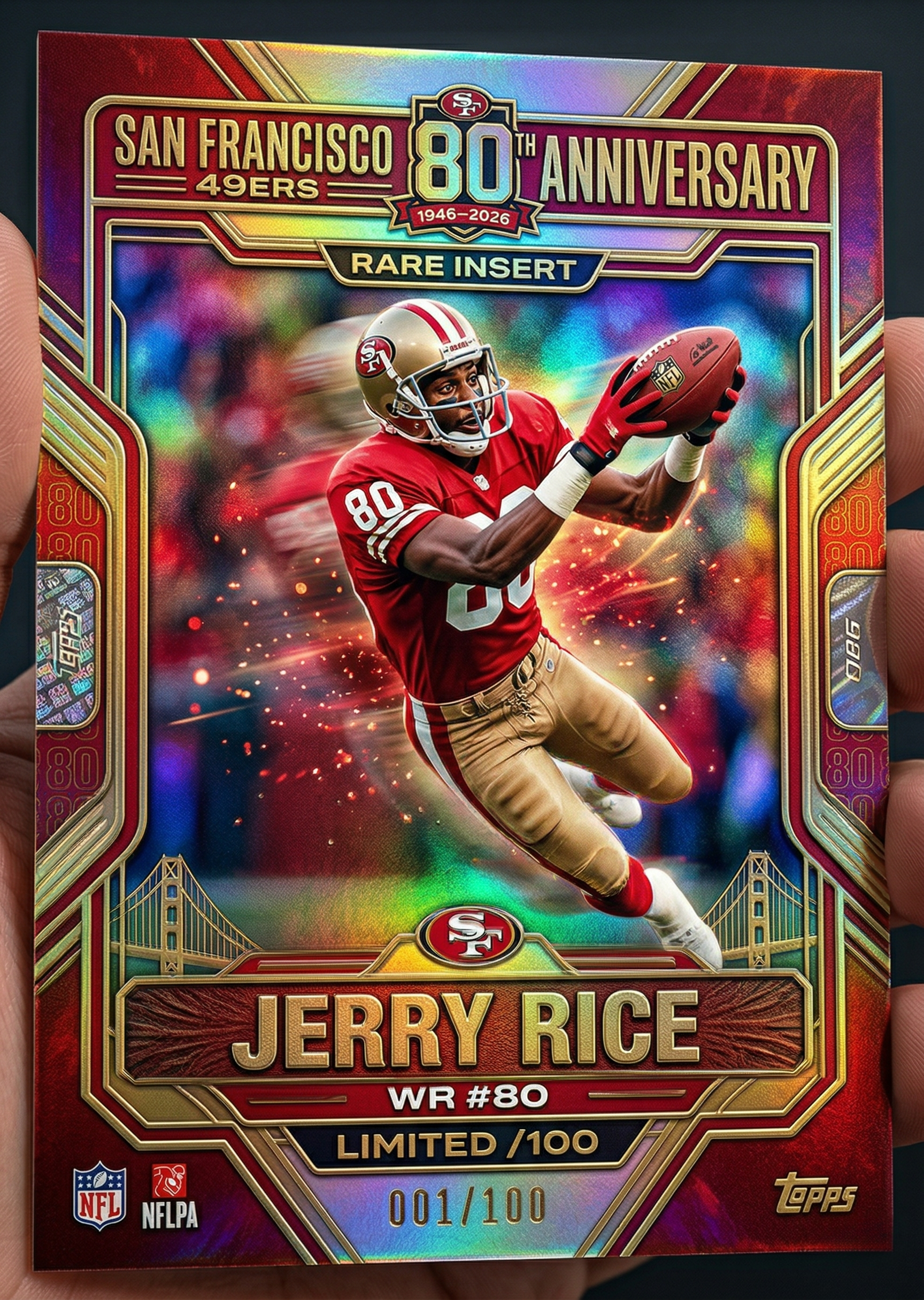 2026 San Francisco 49ers 80th Anniversary Hobby Box