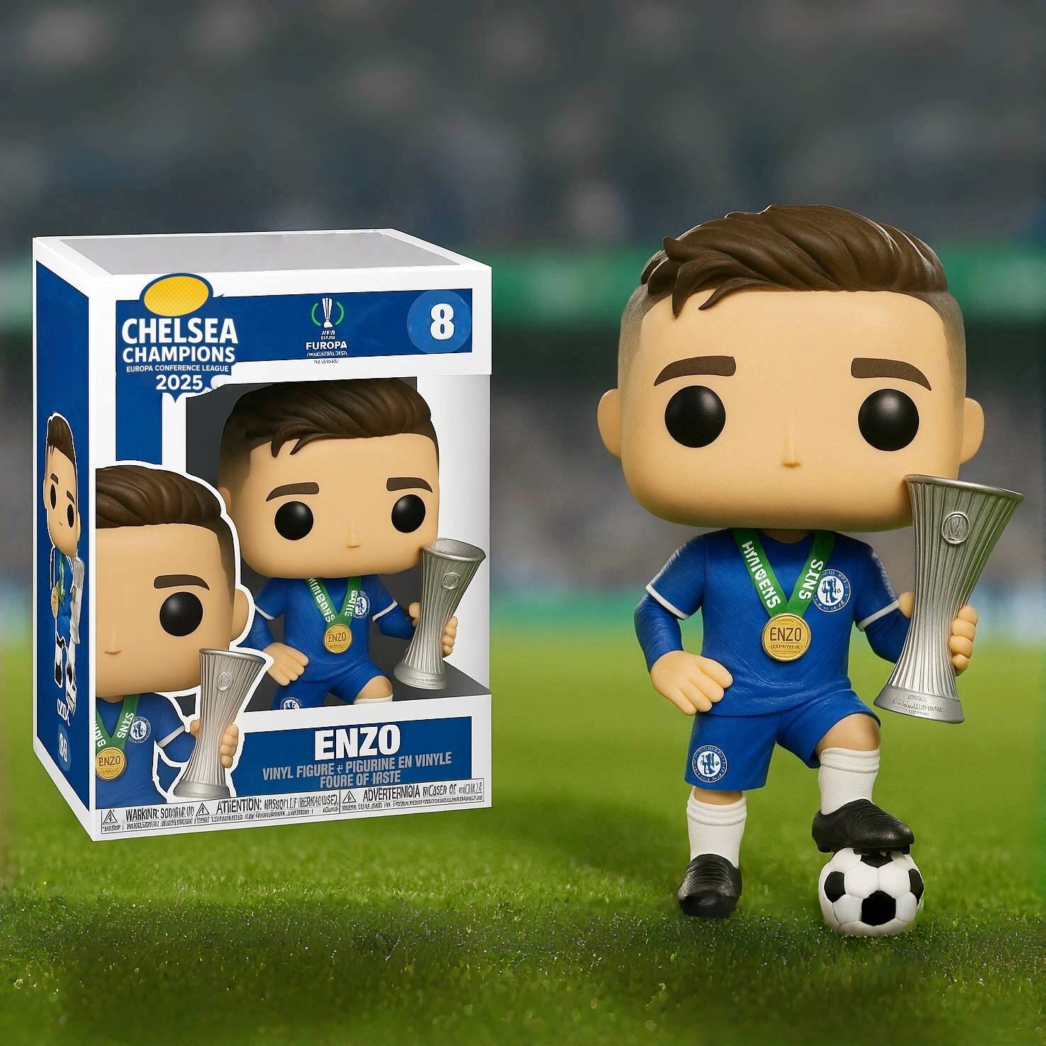 2025 Chelsea UECL Champion Figure!