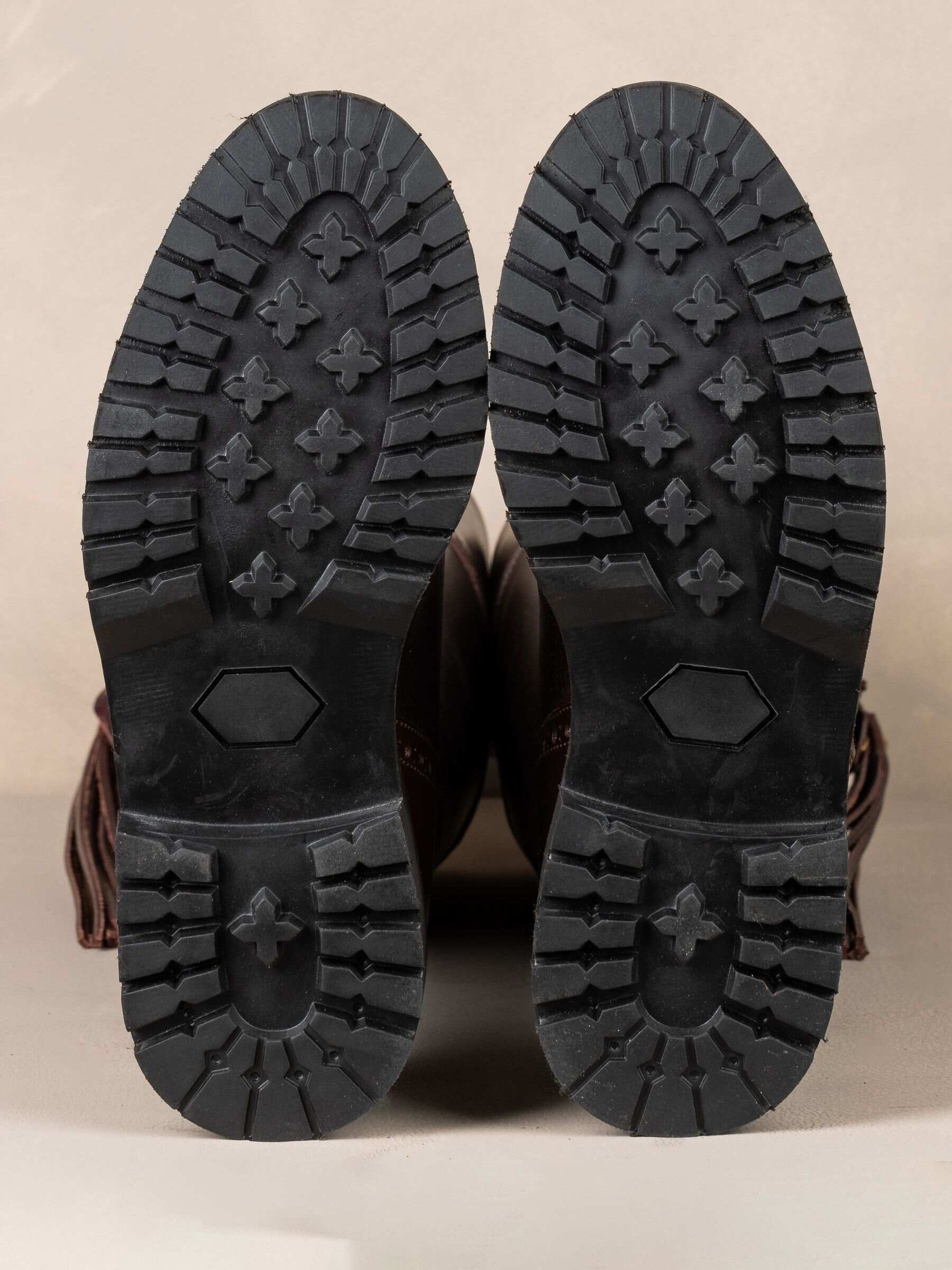 The Spanish Boot Company Brown Tall Tread Sole Spanish Riding Boots