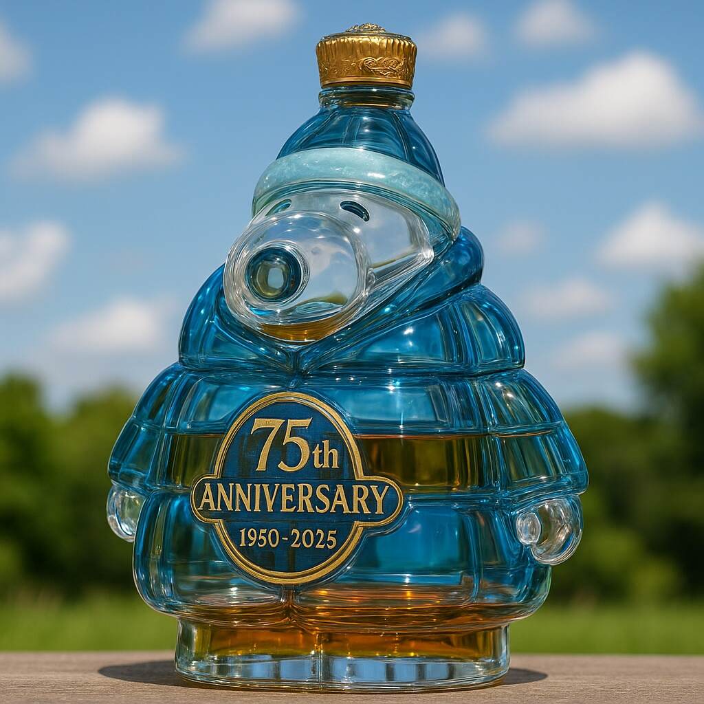 SNP 75th Anniversary Whiskey Bottle