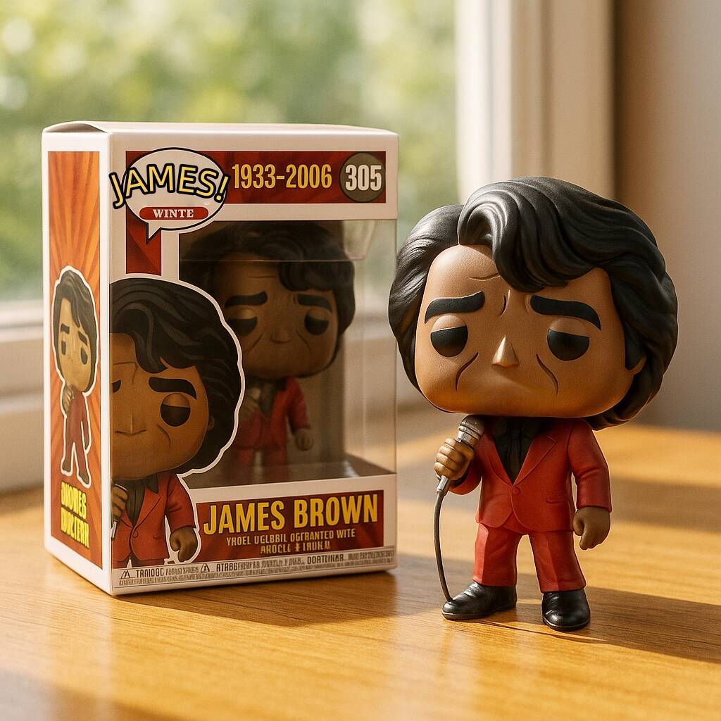 James Brown 1933–2006 Memorial Pop Figure!