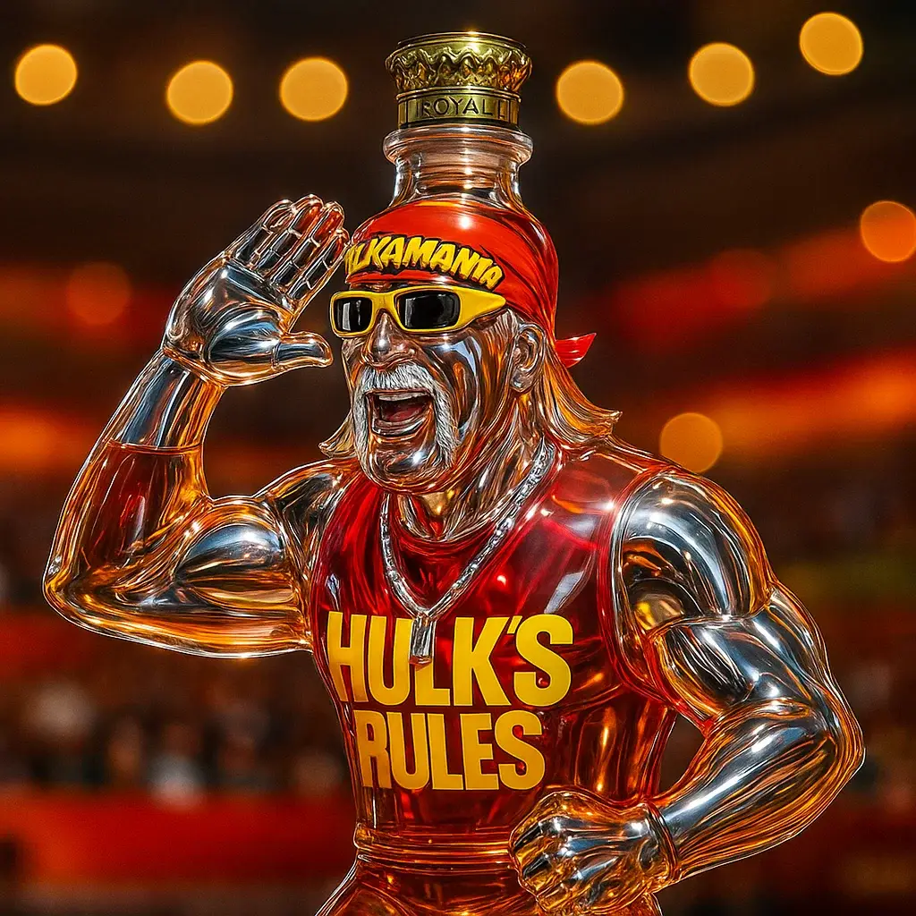 Hulk Hogan Limited Edition Whisky Bottle