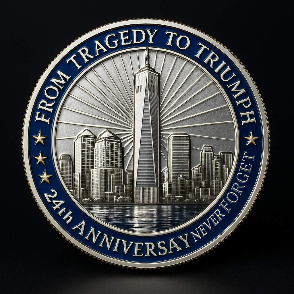 9·11 Memorial 24th Anniversary Commemorative Coin