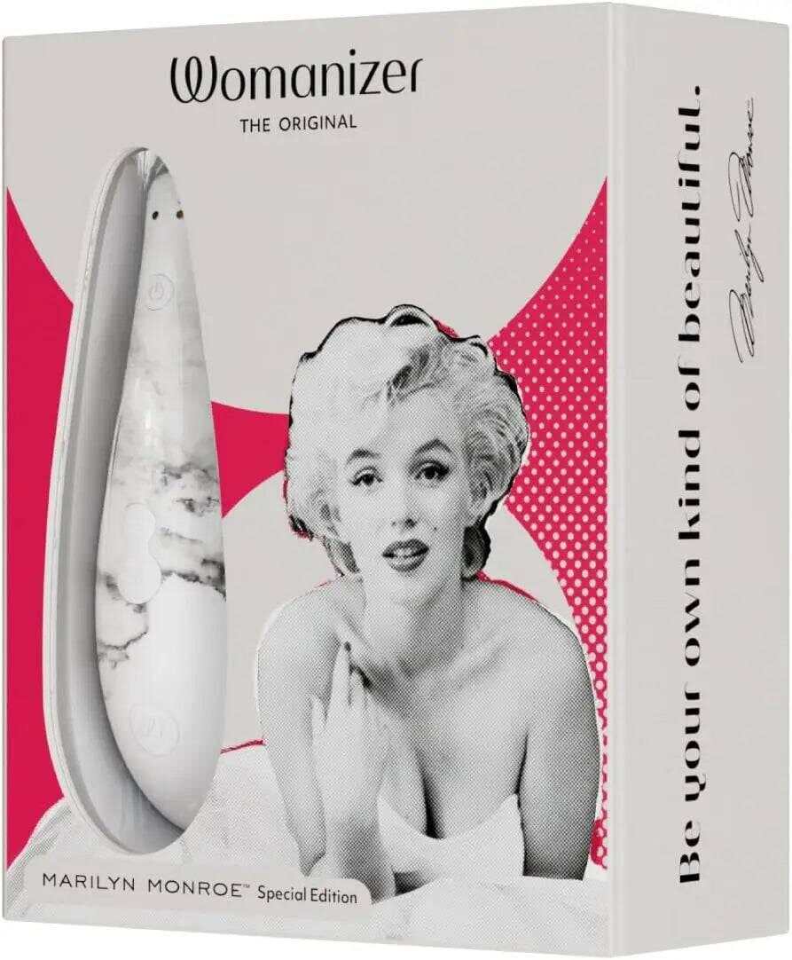 Womanizer x Marilyn Monroe Special Edition Pleasure Air Sex Toys, Clitoral Sucking Vibrators, Clitoral Stimulators for Women