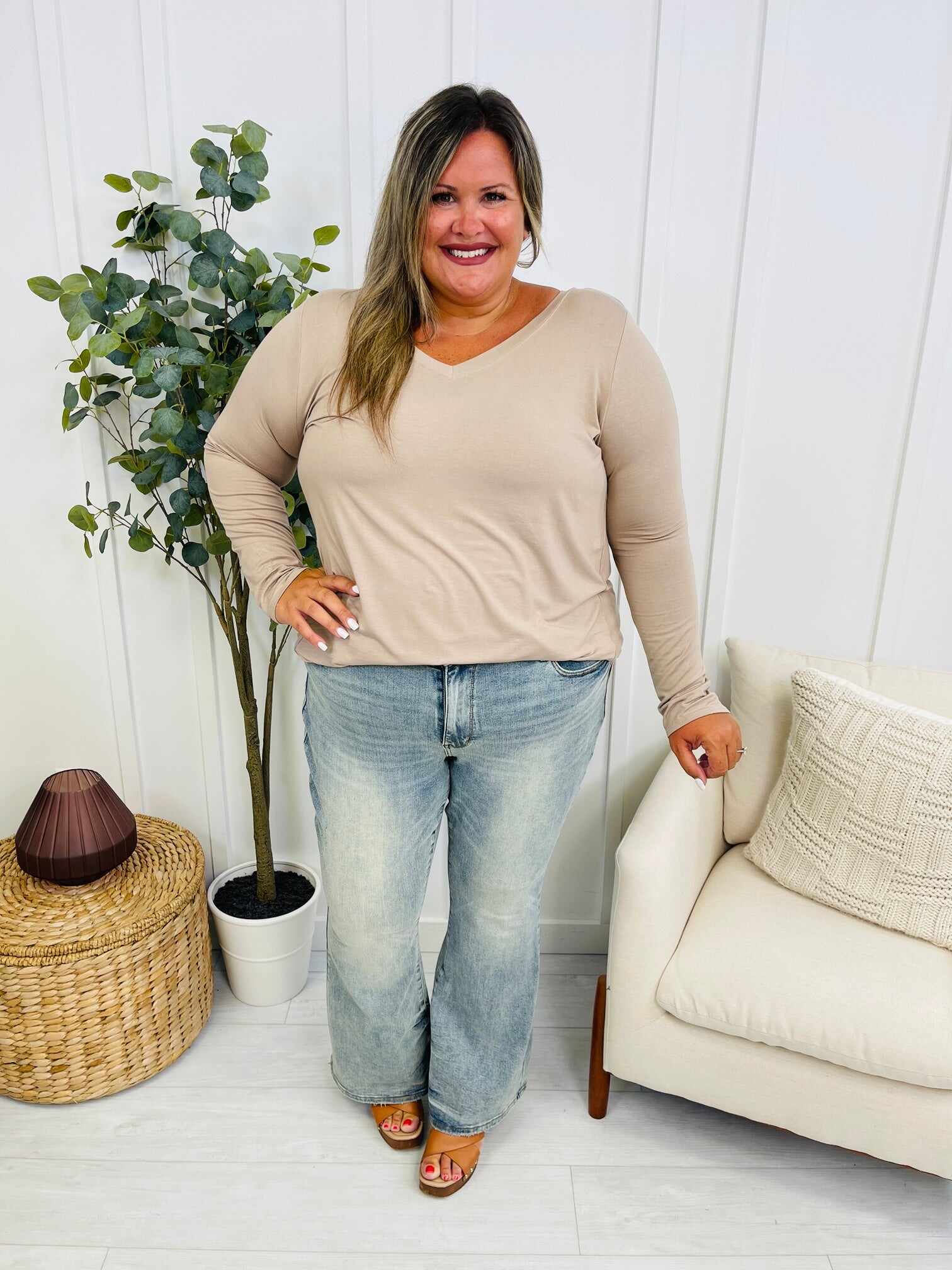 RESTOCK! REG/CURVY Major Crush Tinted Flare Jeans
