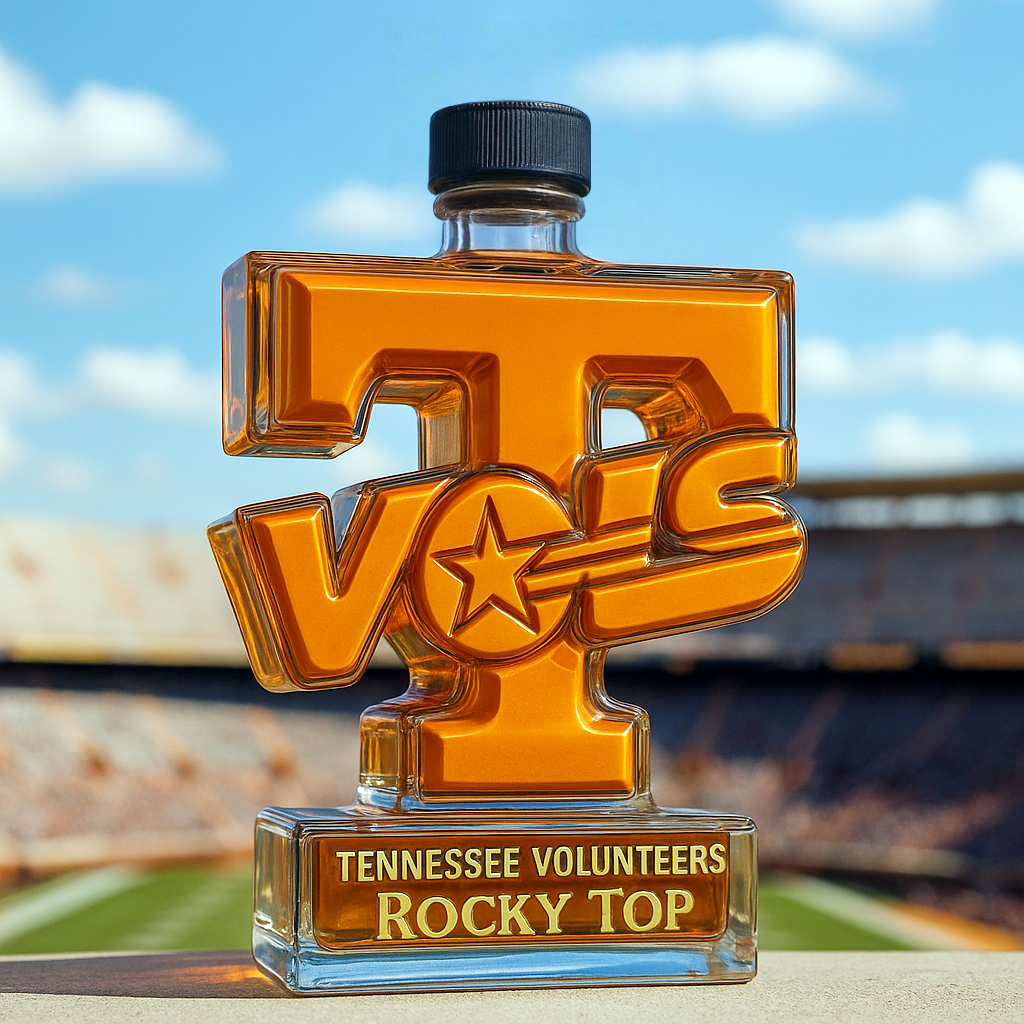 Tennessee Volunteers Limited-Edition Whiskey Bottle
