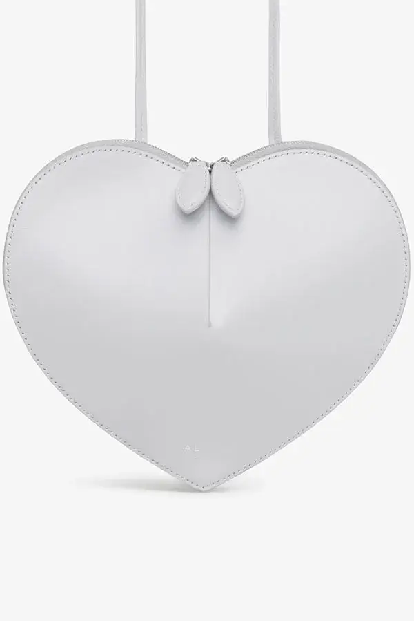 Fashionable Heart-Shaped Leather Shoulder Bag