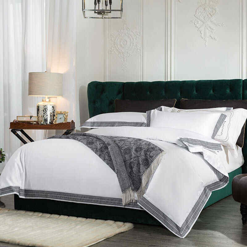 Fezaran Silky Soft Egyptian Cotton Duvet Cover Set