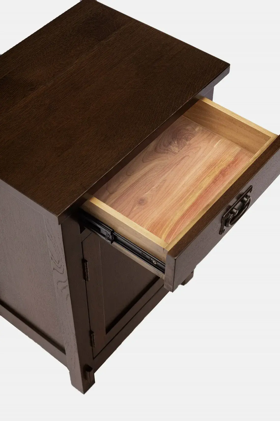 Mission Quarter Sawn Oak 1 DOOR, 1 DRAWER NIGHTSTAND