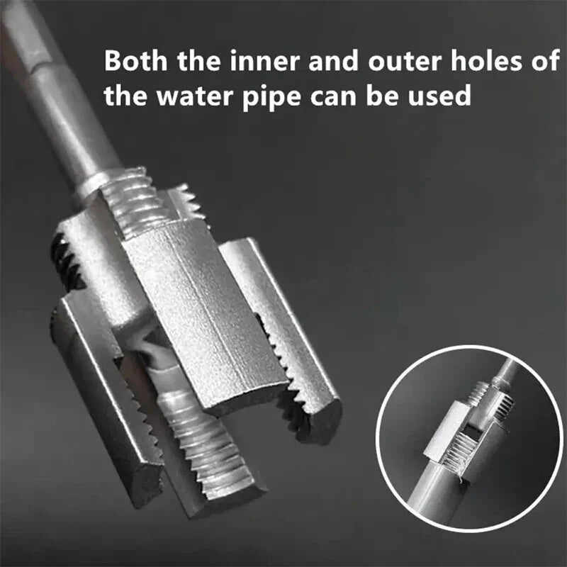 2 Pack PVC Pipe Threader 1/2 and 3/4