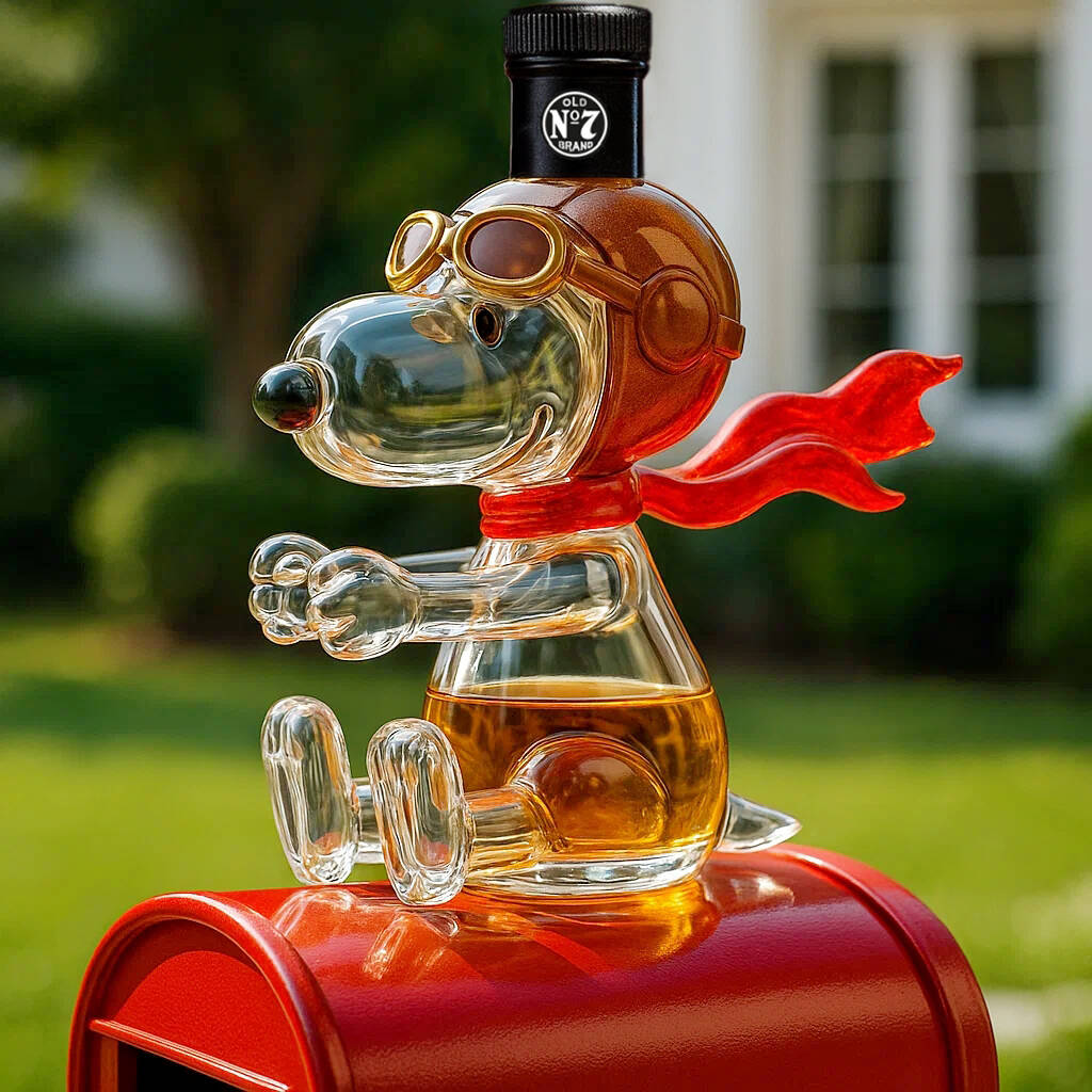 SPY Pilot Whiskey Bottle