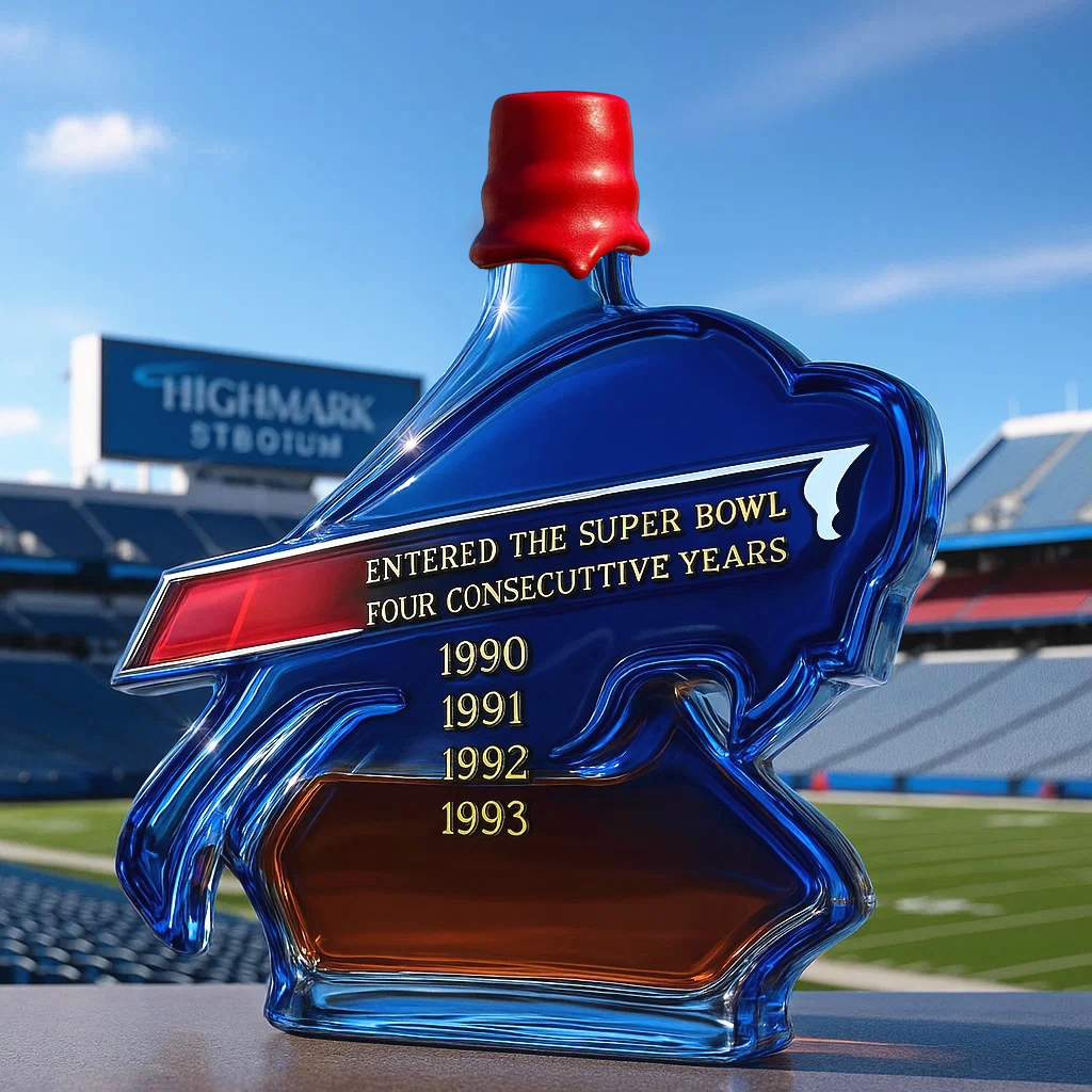 Uncrowned King Buffalo Bill Whiskey Bottle