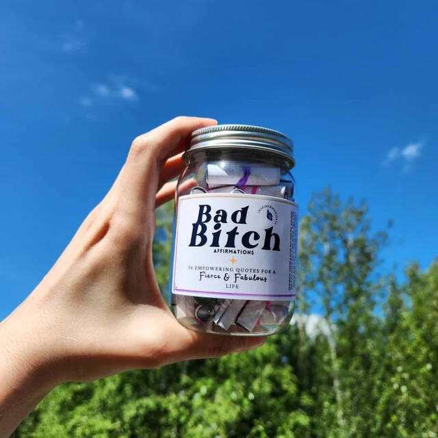 Bad Bitch Affirmation Jar