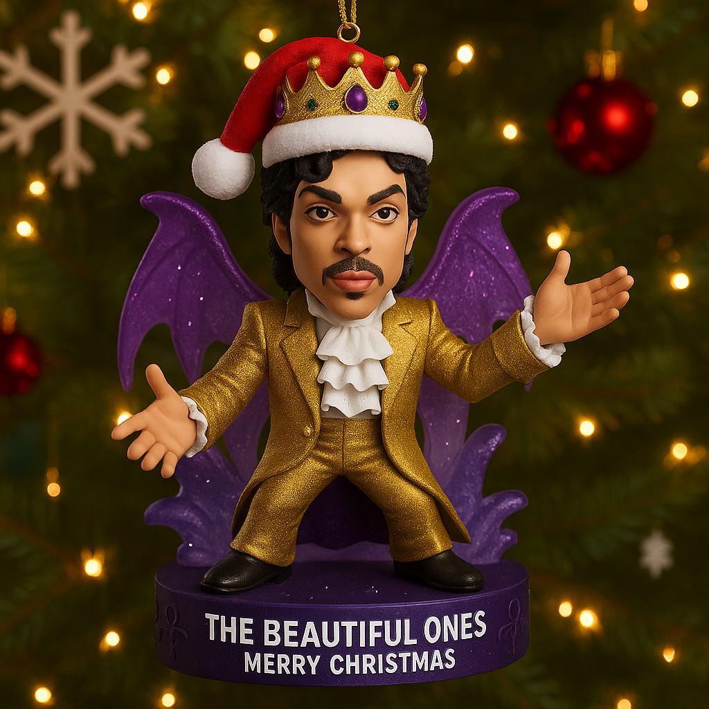 Prince Stylized Christmas Ornaments 2025 (Limited Edition)