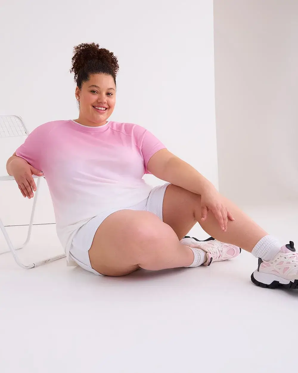 Printed Raglan-Sleeve Fooler Tee - Active Zone