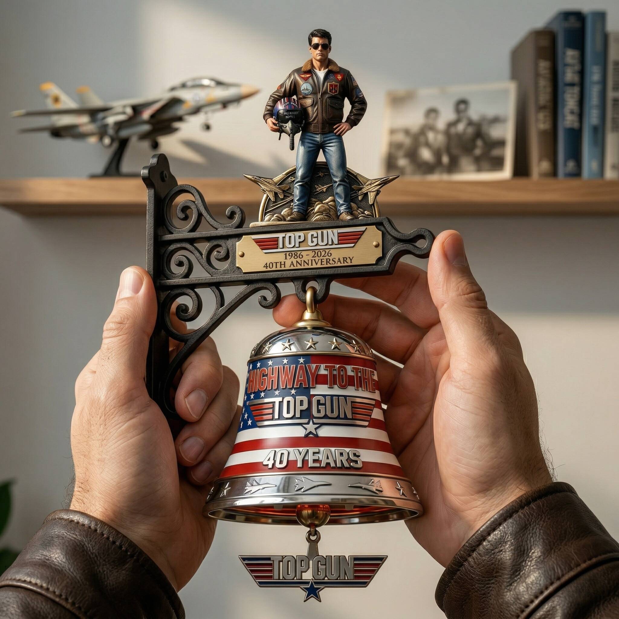 ✈️Top Gun 40th Anniversary Maverick Wall Mounted Doorbell