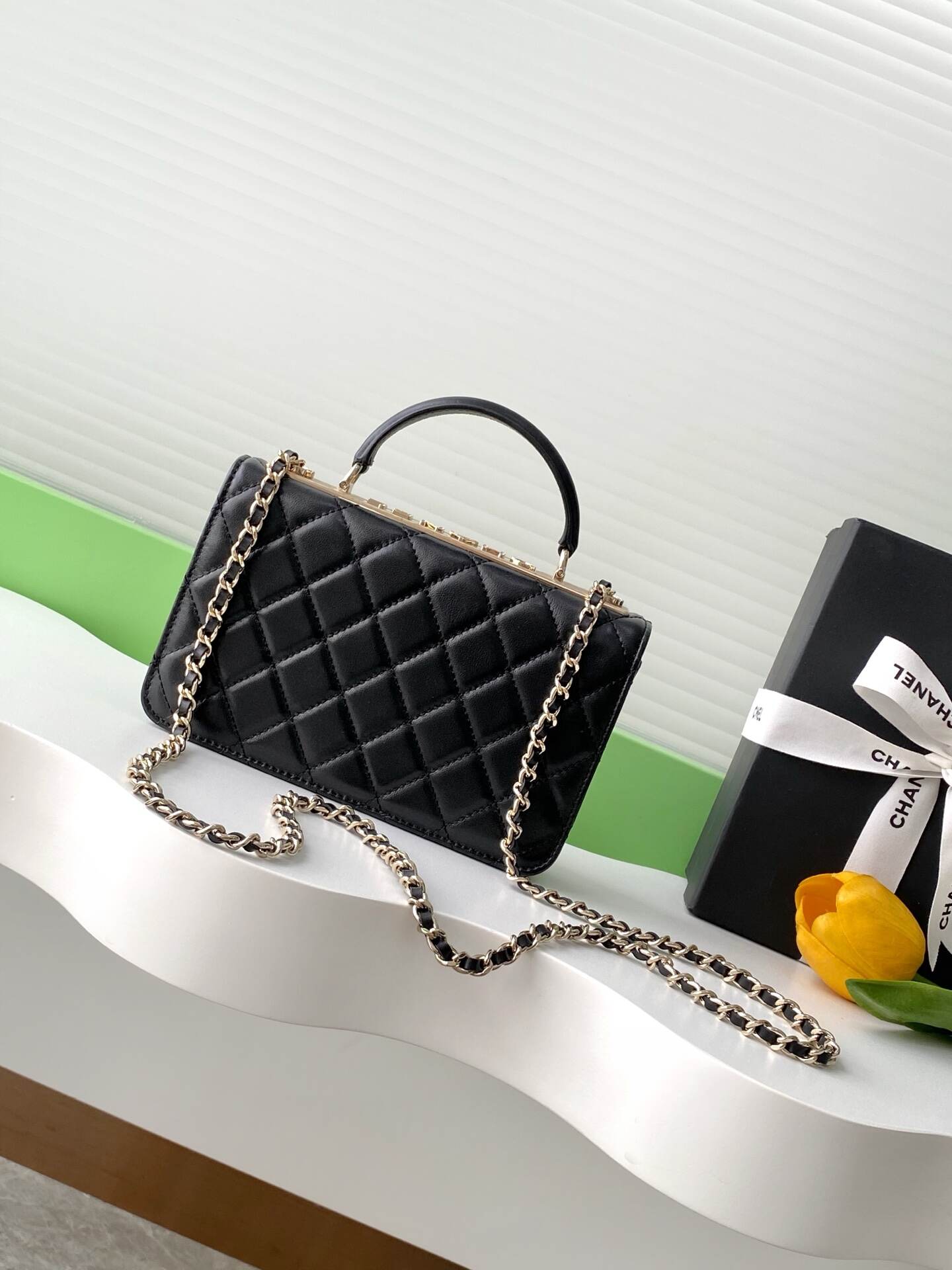 Chanel 25S Diamond-Encrusted Trendy CC WOC