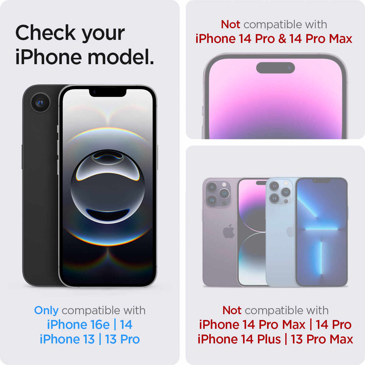 iPhone 16e Series - GLAS.tR EZ Fit