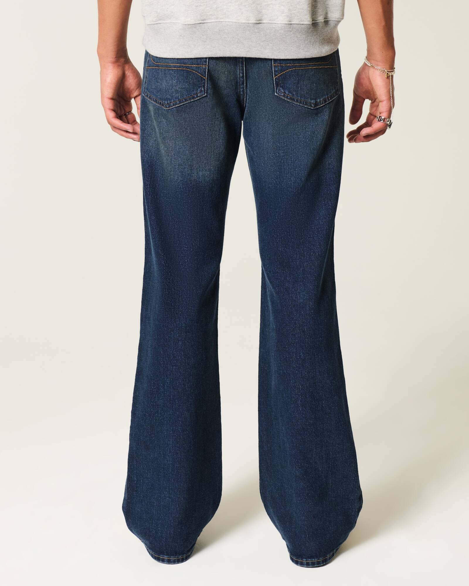 Light Wash Bootcut Jeans