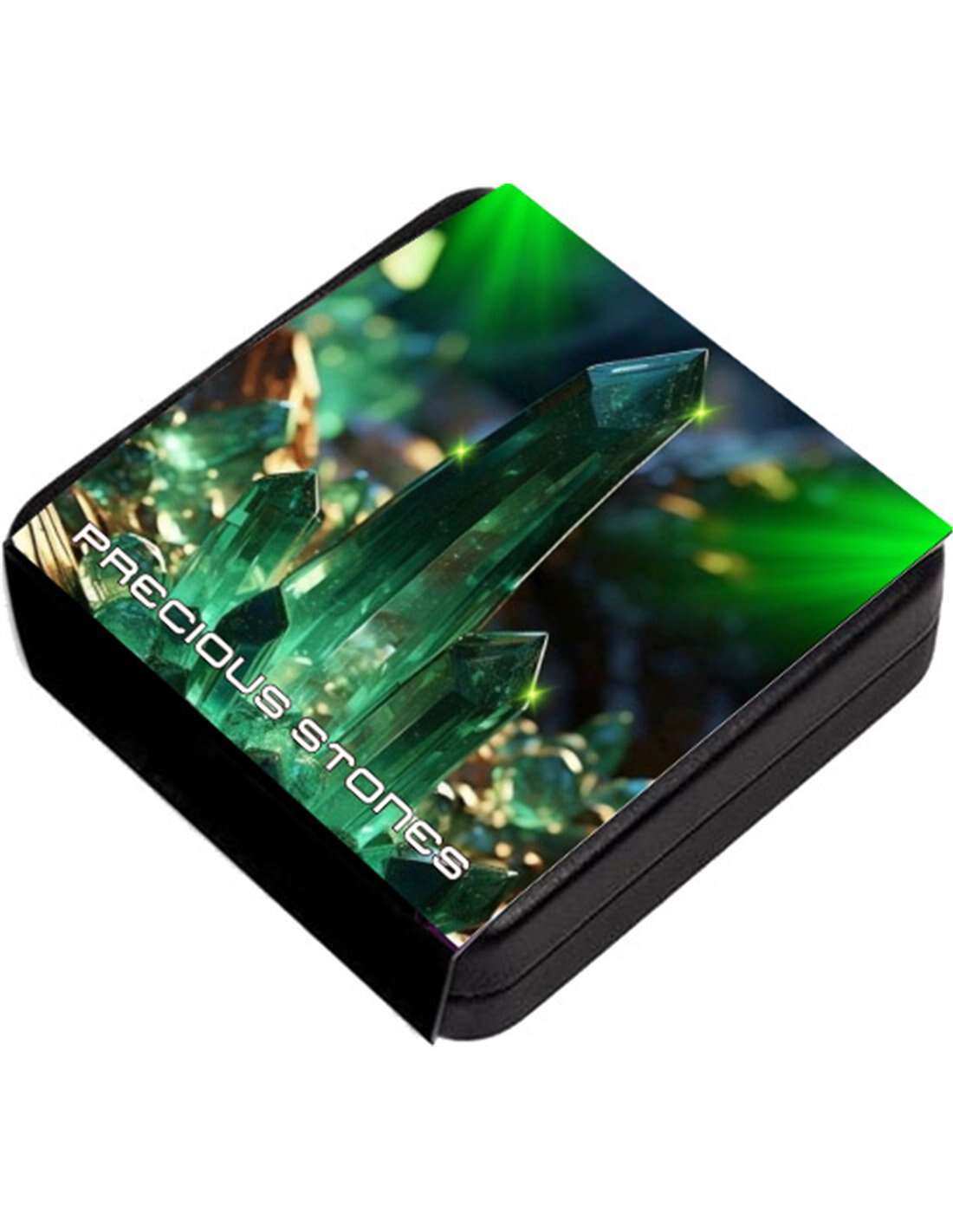 EMERALD Precious Gemstones Libertad 1 Oz Silver Coin Mexico 2023