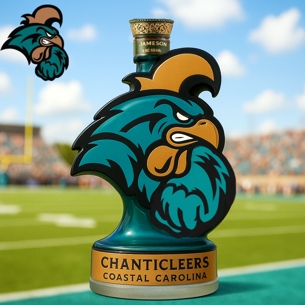 Coastal Carolina Whiskey Bottle