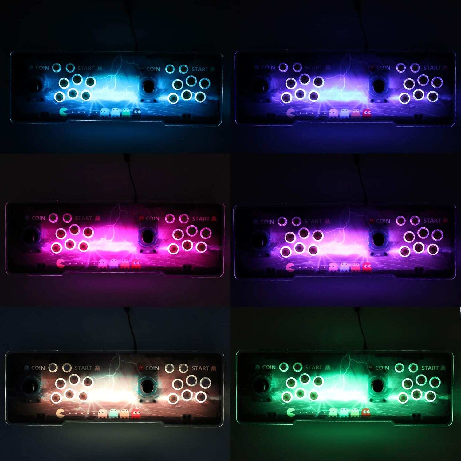 28890 in 1 Arcade Game Console Pandoras Box 60S, Retro Game Machine for PC & Projector & TV, 2-4 Players, 3D Games, Search/Hide/Save/Load/Pause Games, 1280X720, Separate Console
