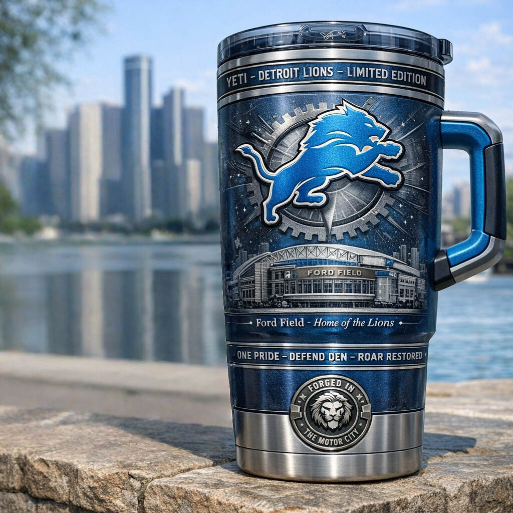 Detroit Lions Limited Edition Tumbler