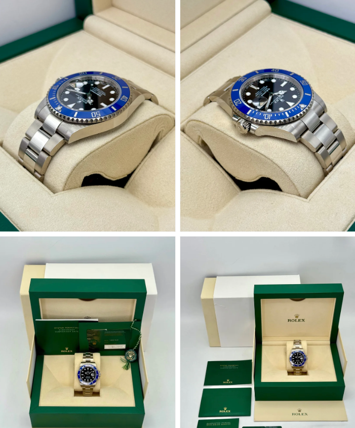 NEW 2025 Rolex Submariner “Cookie Monster ” 41mm 126619LB White Gold Black Dial