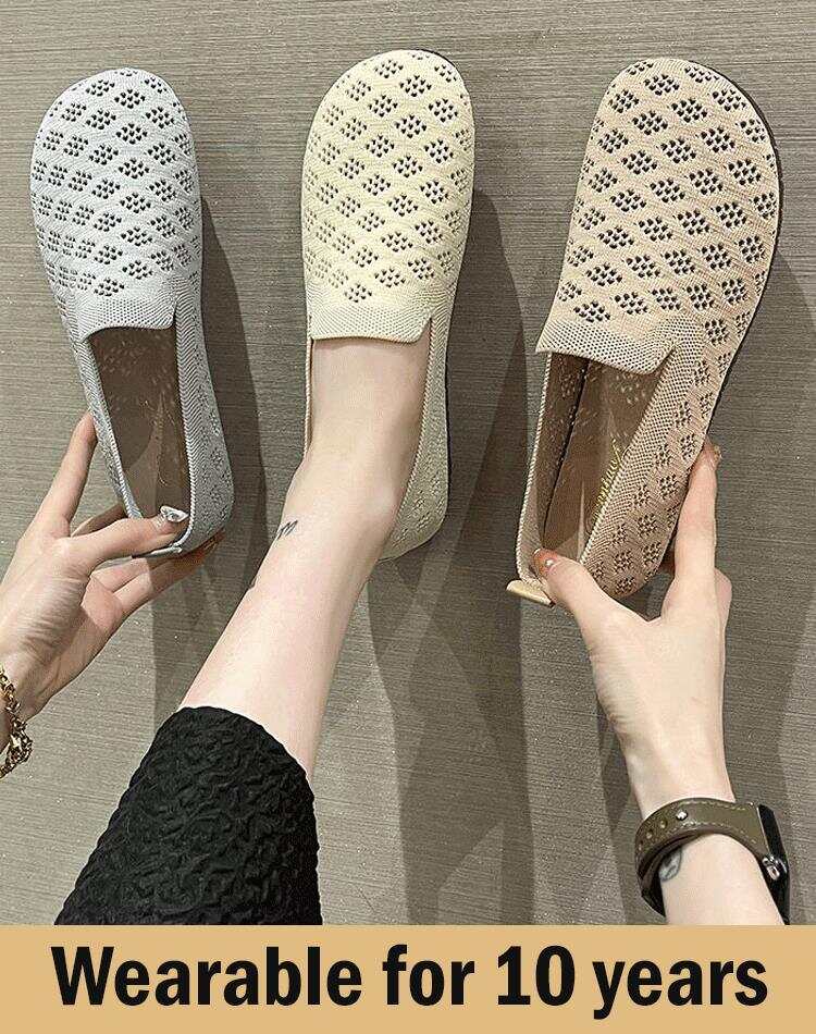 Soft-soled Hollow Women's Shoes