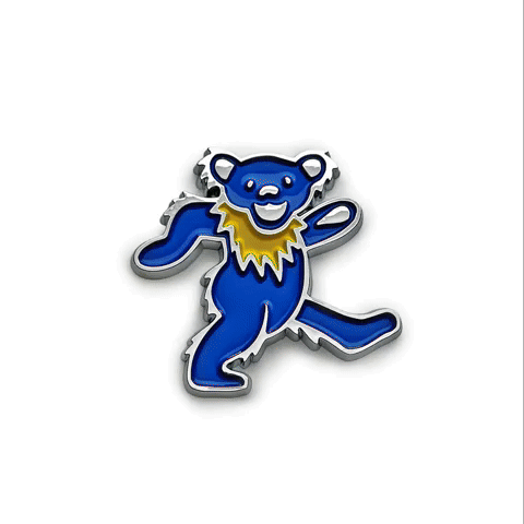 Grateful Dead Dancing Bears Springs Badge