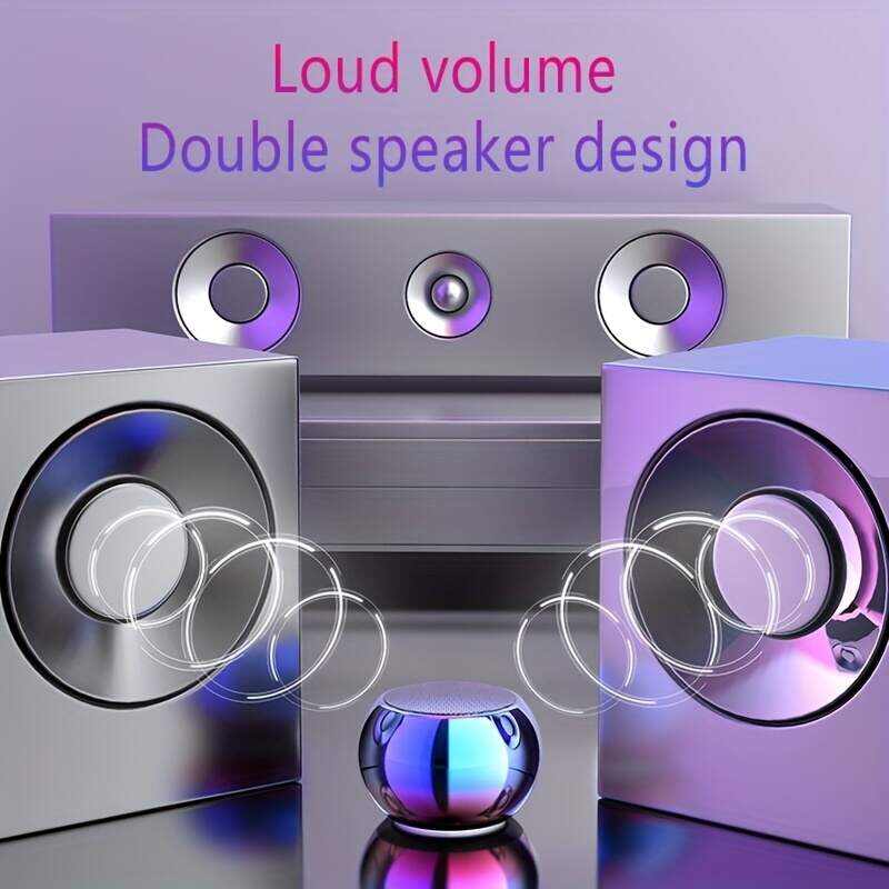 Portable Music Player Mini M3 Wireless Speaker With Subwoofer For HD Surround Sound