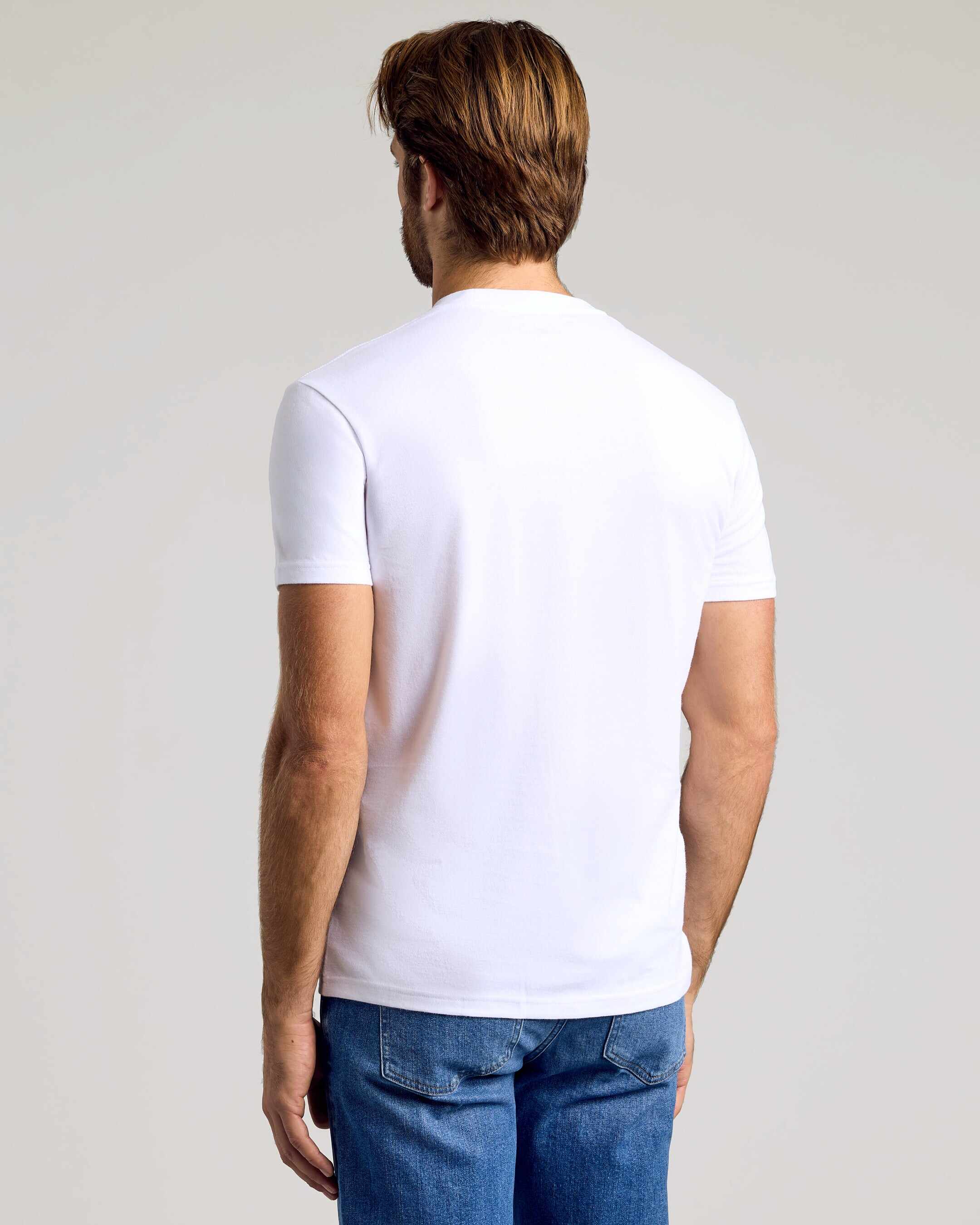 White Classic Crew Neck 3-Pack