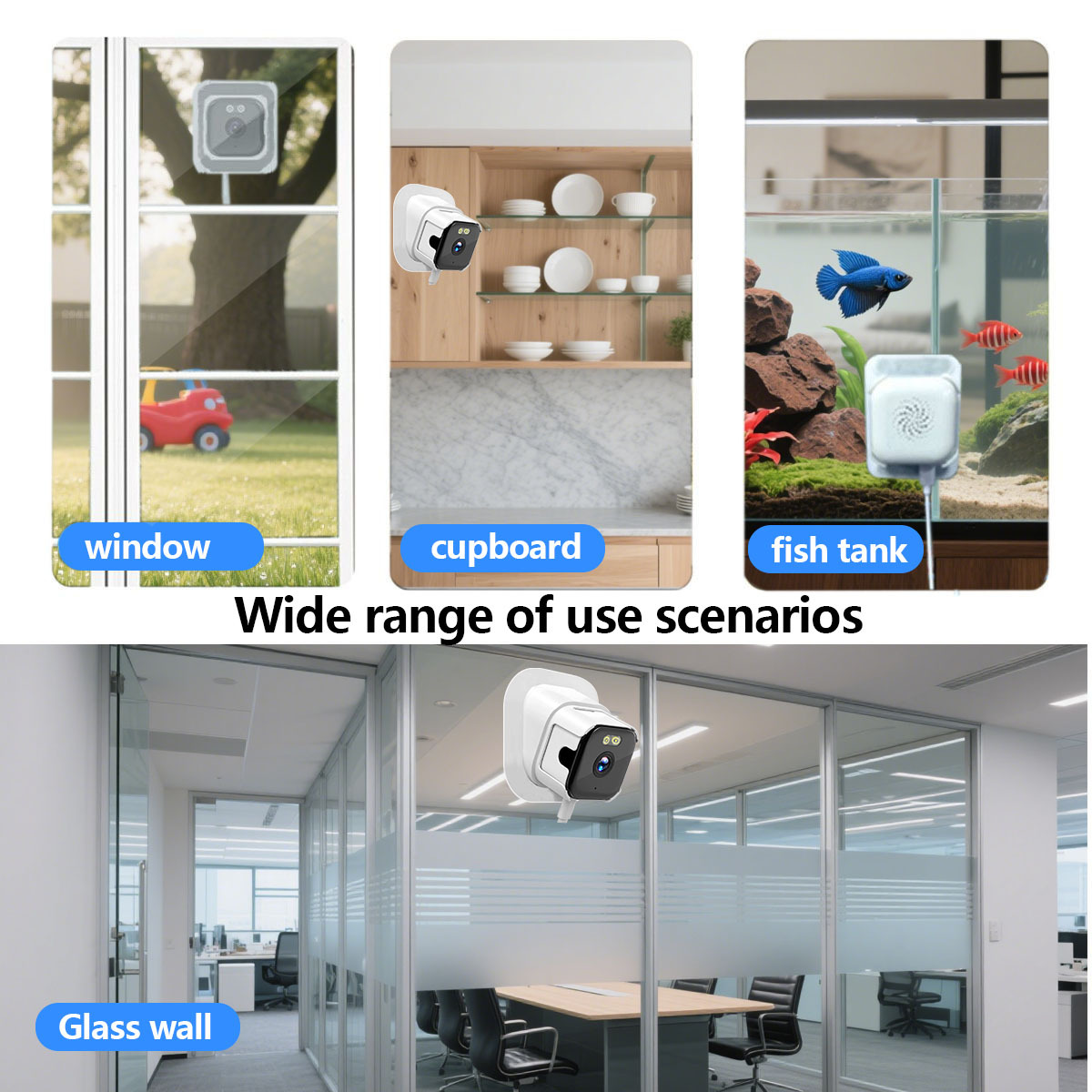 🔥 Hot Sale 69% OFF✨🎁 2K Dual-Band WiFi Window Security Camera with Bluetooth