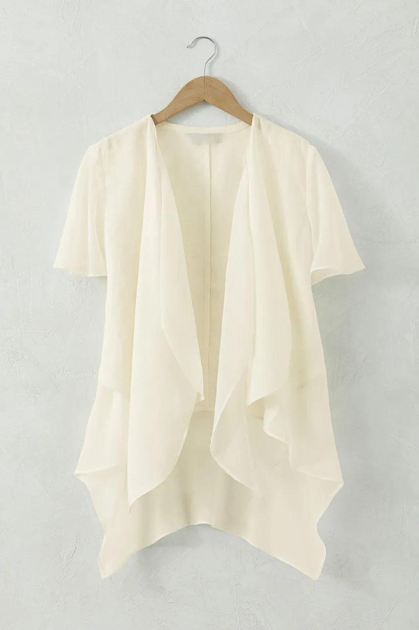 Layered Linen Topper