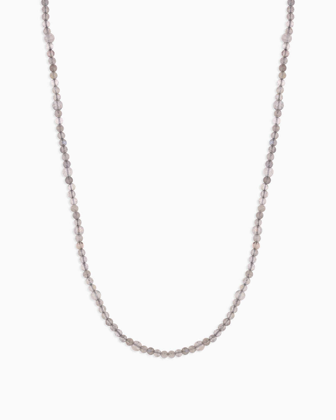 Power Gemstone Long Beaded Necklace