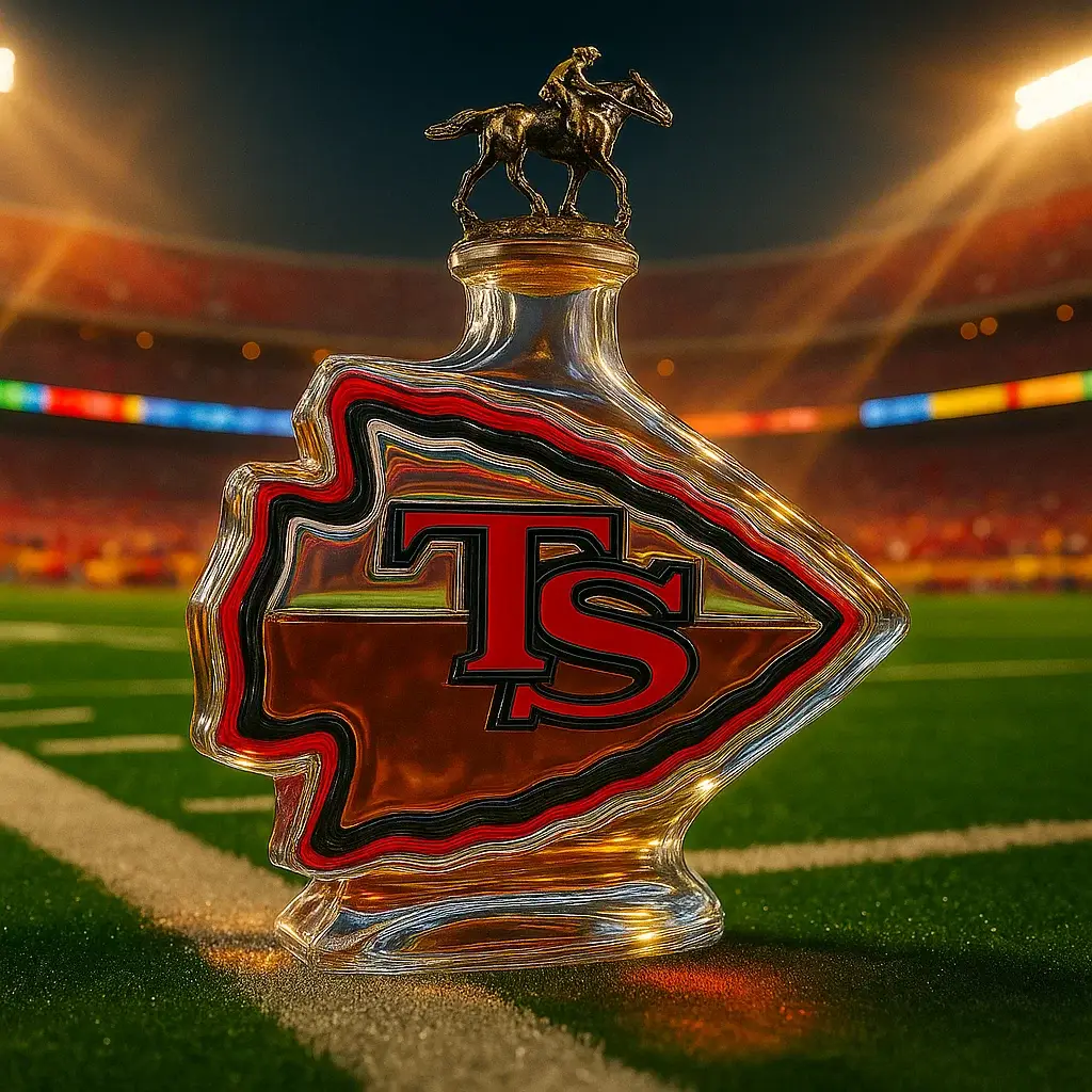 TS × Kansas City Chiefs Whisky Bottle