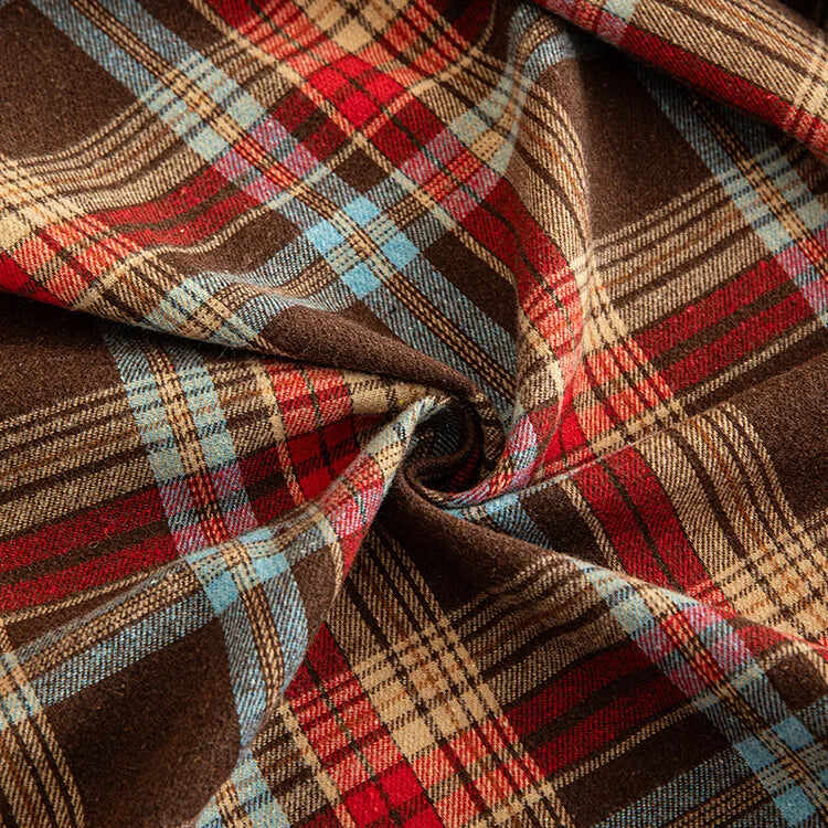 Christmas Buffalo Plaid Round Tablecloth