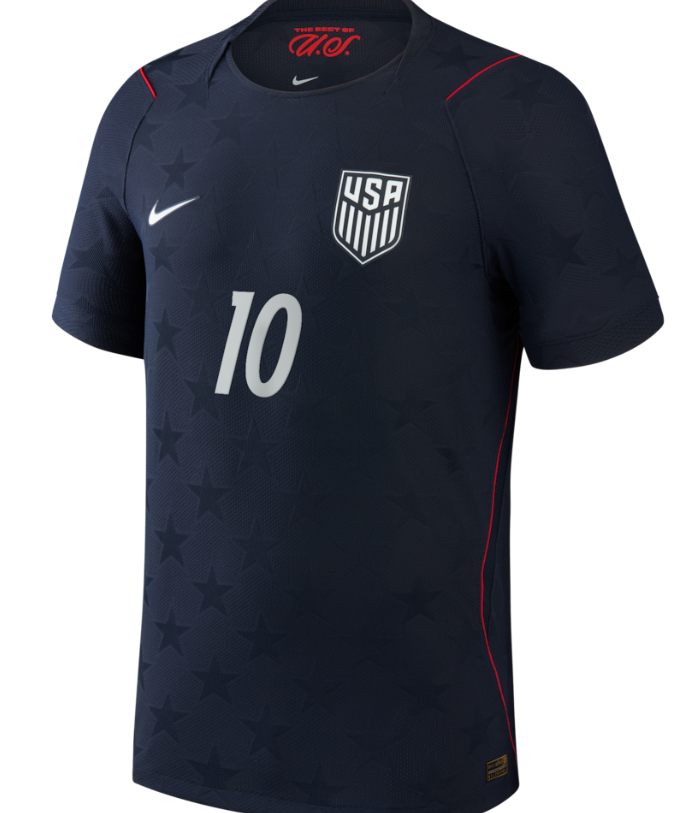 Christian Pulisic USMNT Nike 2026 Away Match Authentic Jersey - Blue