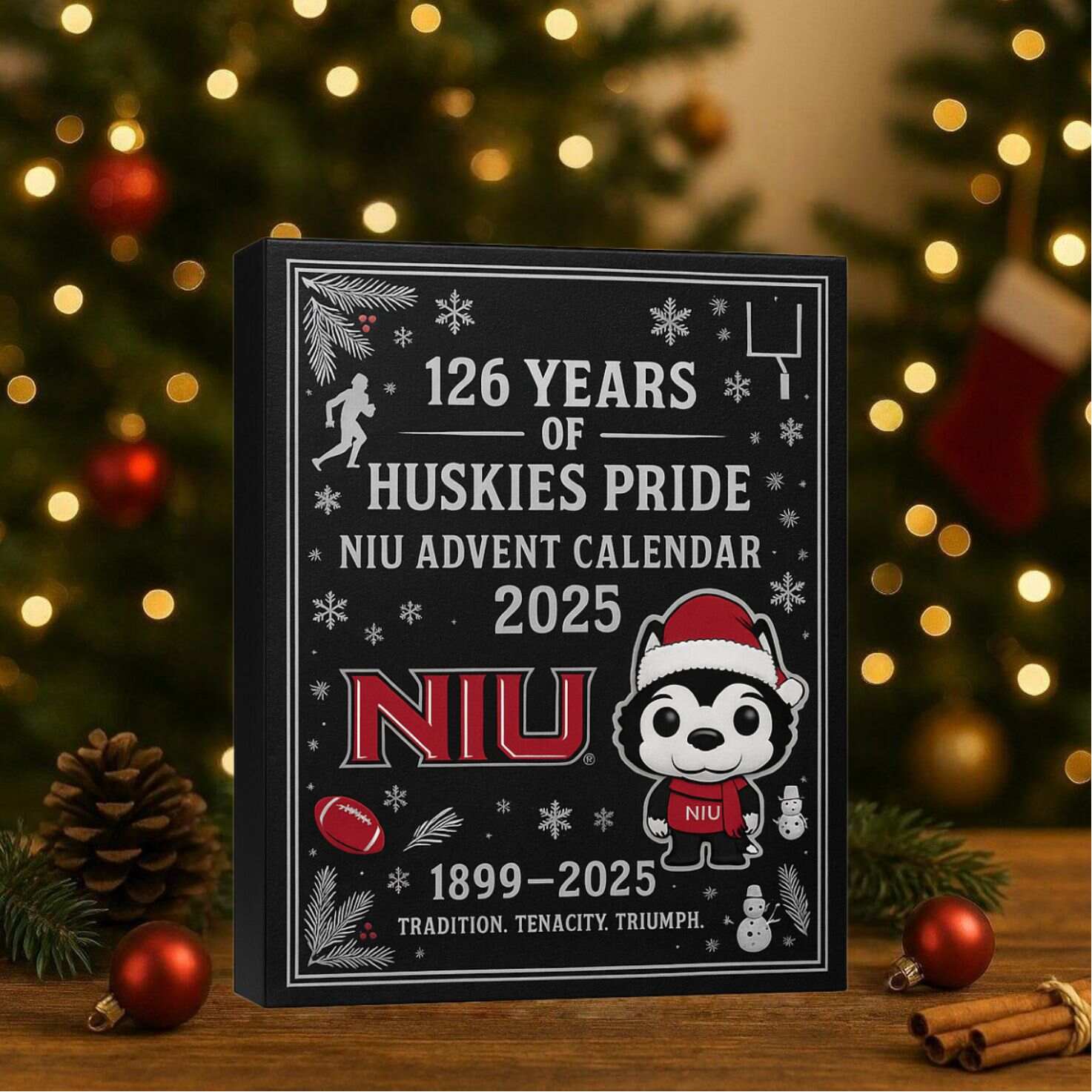Northern Illinois Huskies 126th Anniversary Advent Calendar